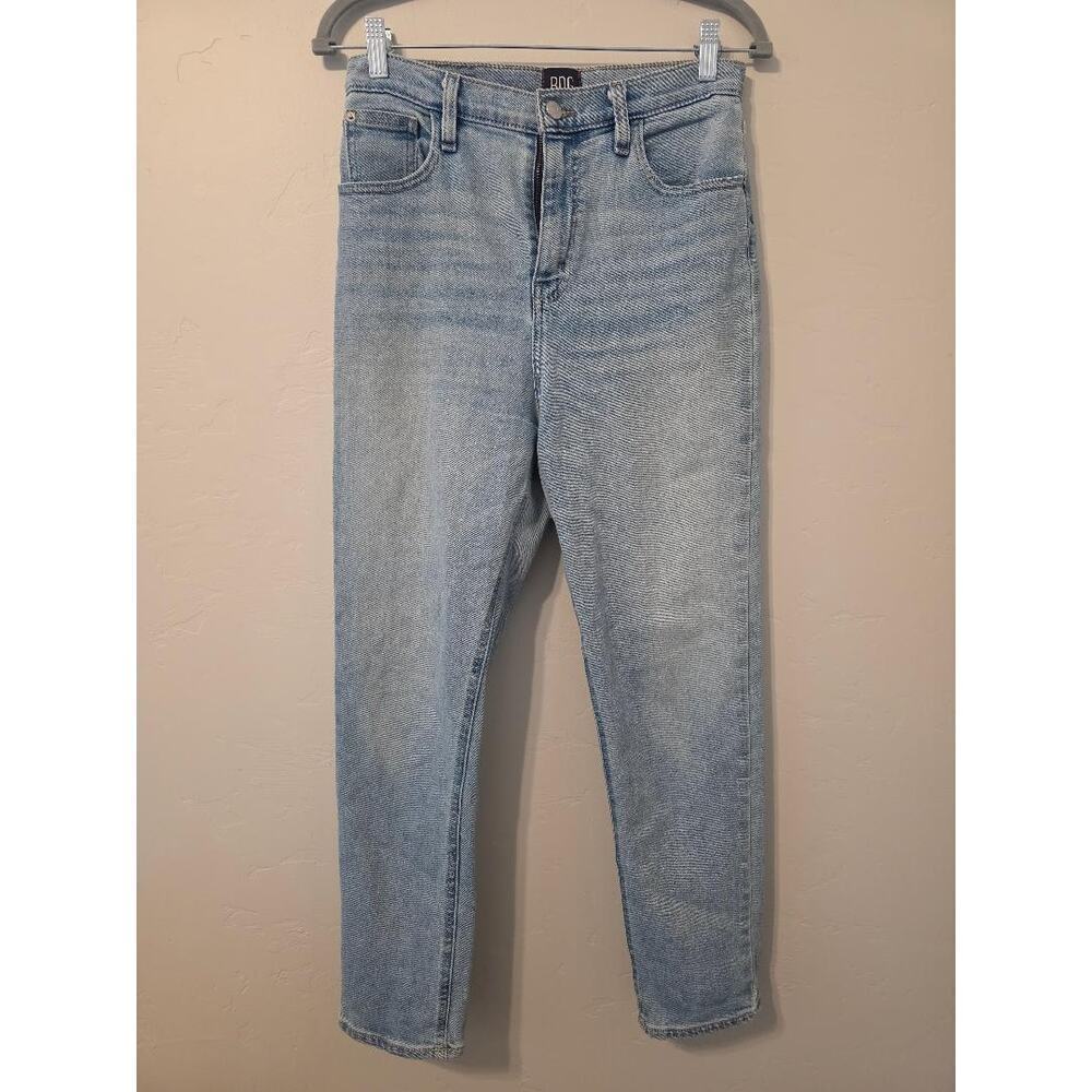 BDG Urban Outfitters High Rise Girlfriend Jeans 29 Cropped Light Wash